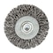 Forney Wire Wheel, Crimped, 1-1/2 in x .012 in x 1/4 in Hex Shank 72725 - alternate 2